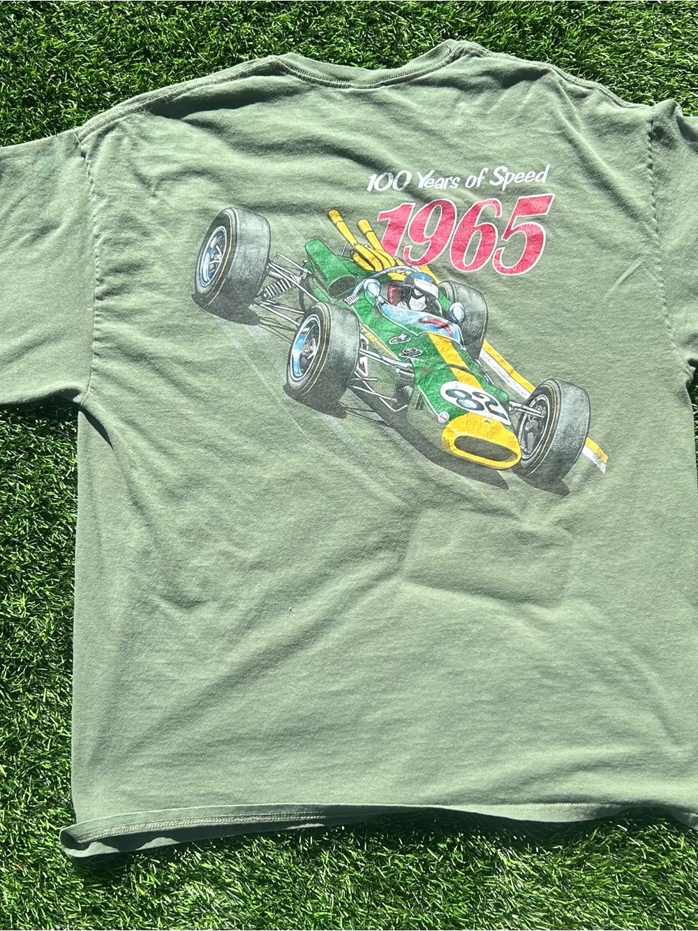 1965 Racing Graphic Tee - Green